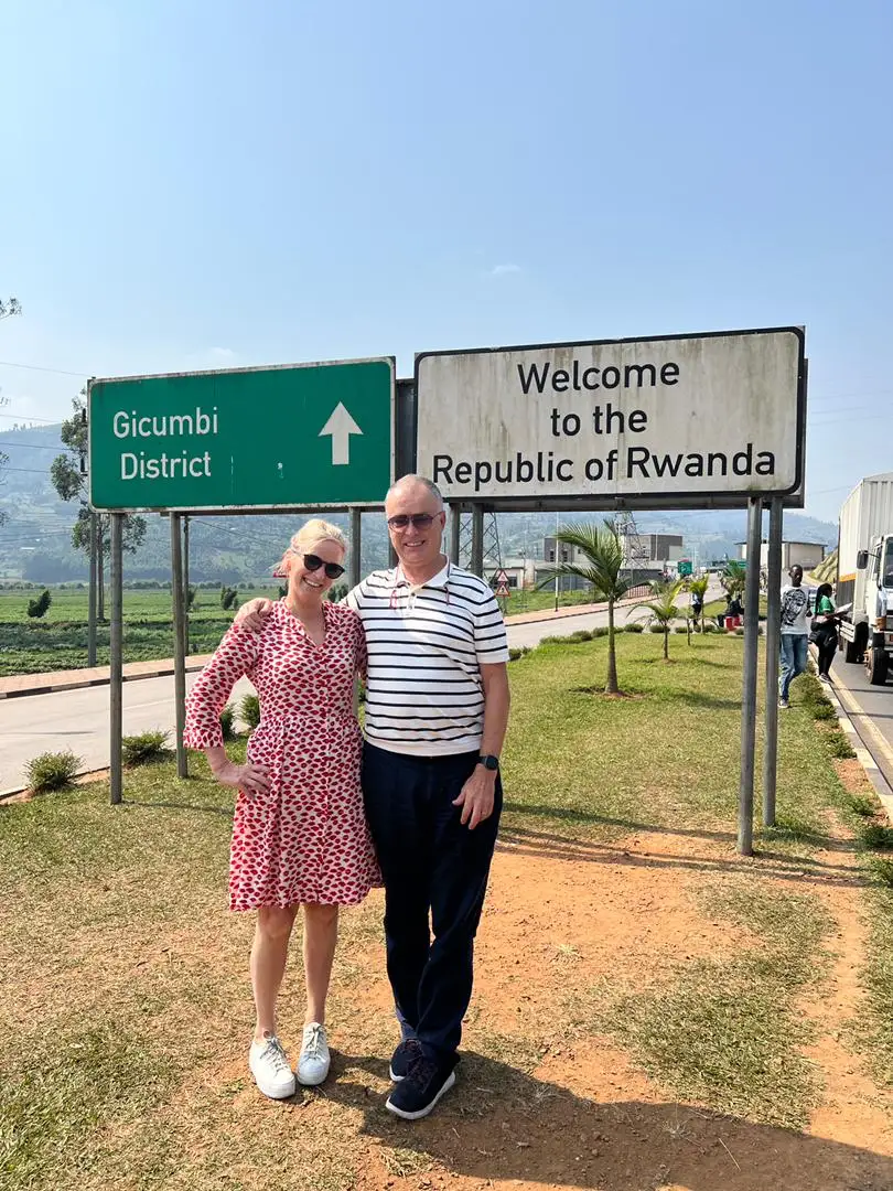 Our Irish guests traveled from Kigali to Uganda for the unforgettable thrill of coming face-to-face with a mountain gorilla in the misty rainforest.